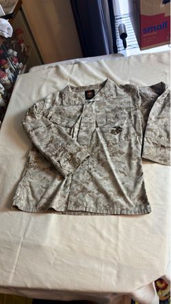 usmc Desert Marpat Camo Combat Shirt
