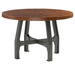 Wooden Circle Dining Table 