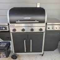 Gas Grill and Pellet Smoker
