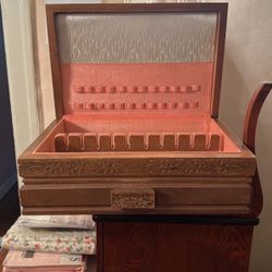 ANTIQUE SILVERWARE HOLDER