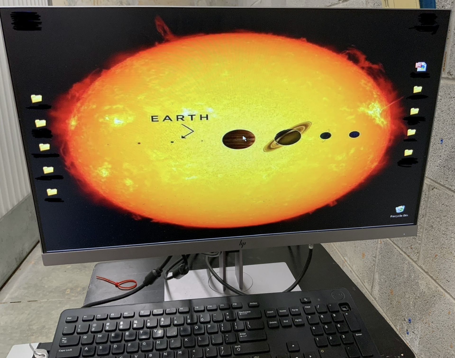 π HP Business 23.8" Full HD LED LCD Monitor. Tilt, Swivel, Pivot and Adjust the Height... Value $150