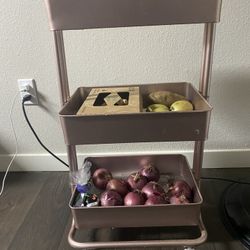 3 -Tier Rolling Cart