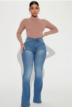 Deep in my soul flare light wash jeans size 9