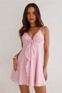 Hello Molly mini pink dress