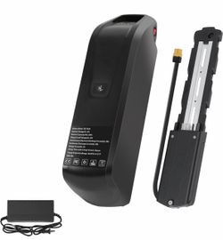 36V 10.4Ah Ebike Battery – 30A BMS, 4-Pin Base, USB Port, Power Switch, Indicator Light & Safety Lock Compatible with 0–750W Ebike Motors