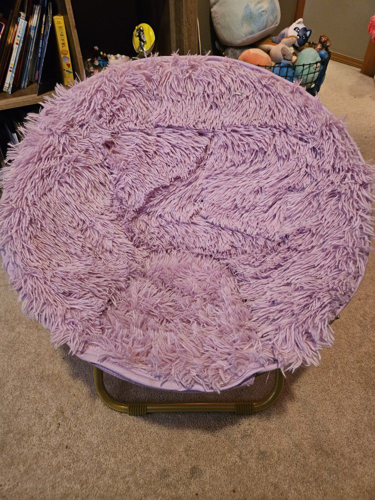 Lilac Purple Kids Disc Chair