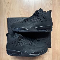 Air Jordan 4 Black Cat GS 5.5Y,6Y,6.5Y,7Y