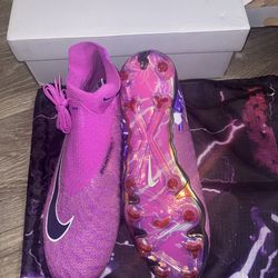 Nike Phantom Gx Elite Thunder Size 9.5 Spccer Cleats