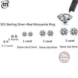 Moissanite Diamond Earrings