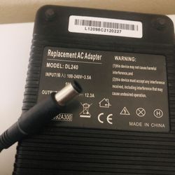 240W 19.5V 12.3A AC Power Adapter Laptop Charger Large Tip GA240PE1-00 dell