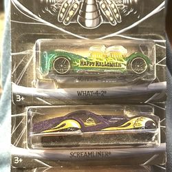 2013 Mattel Hot Wheels Halloween Complete Set Of Four 