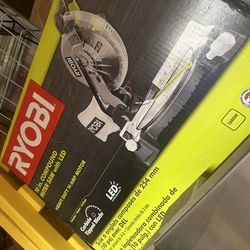 Brand NEW RYOBI Miter Saw 10in With LED