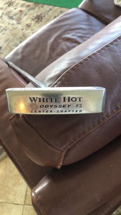 Lefthanded Odyssey White Hot 2 Center Shaft Putter steel 35”