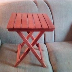 Square Folding Side Table 14" X 17"