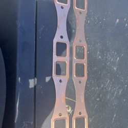 Brand New Set Of Copper Header, Gaskets With Part Number