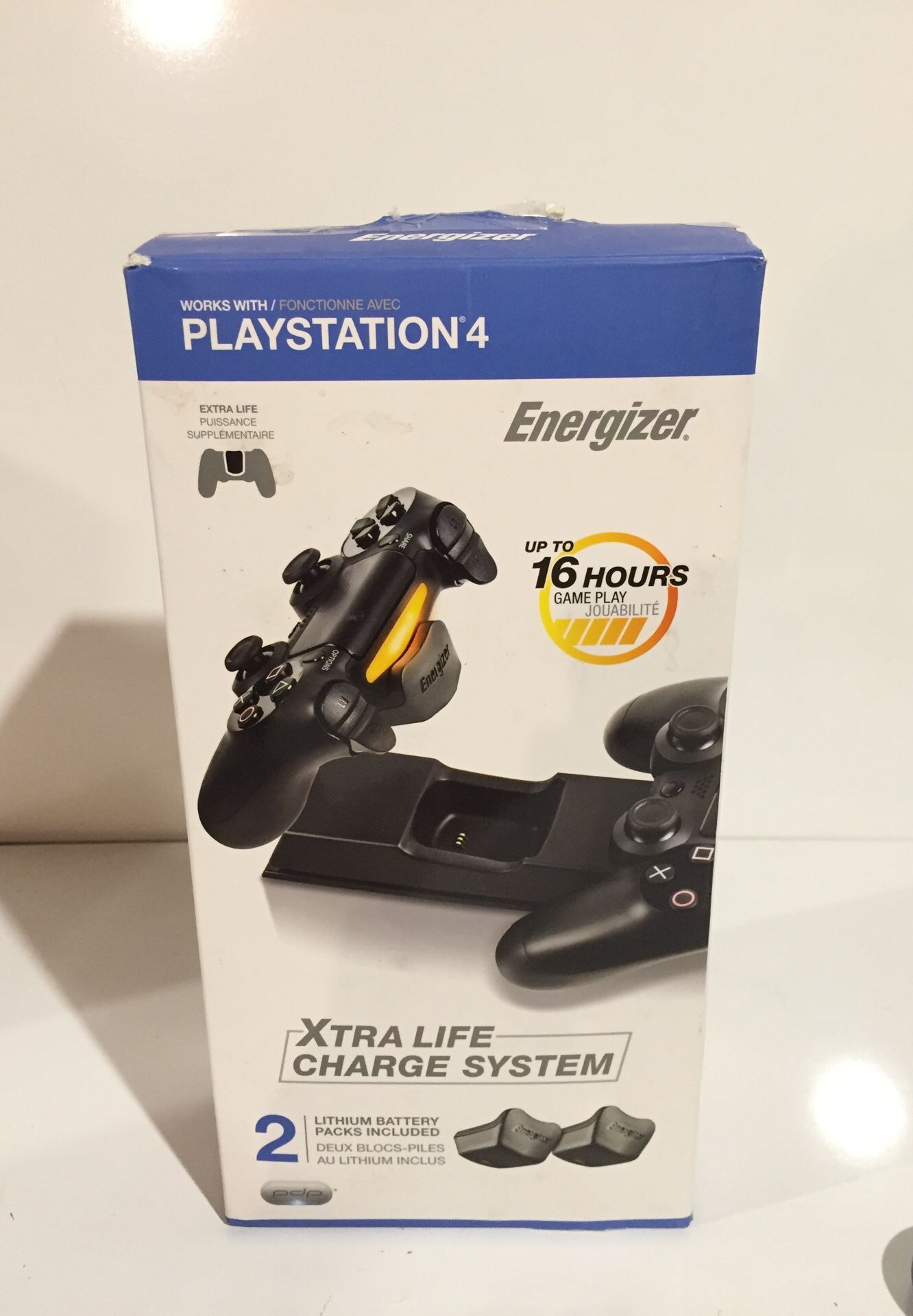 Playstation4 Xtra life Charge System - 2 lithium battery