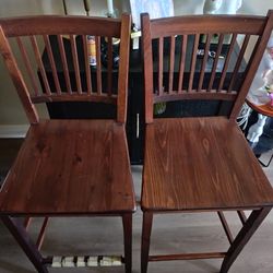 Pier 1 Import Wood Bar Stool/Chair