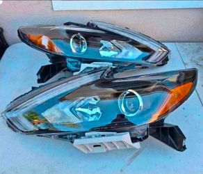 16-18 Nissan Altima Headlights Faros Calaveras Micas Luces Lamps
