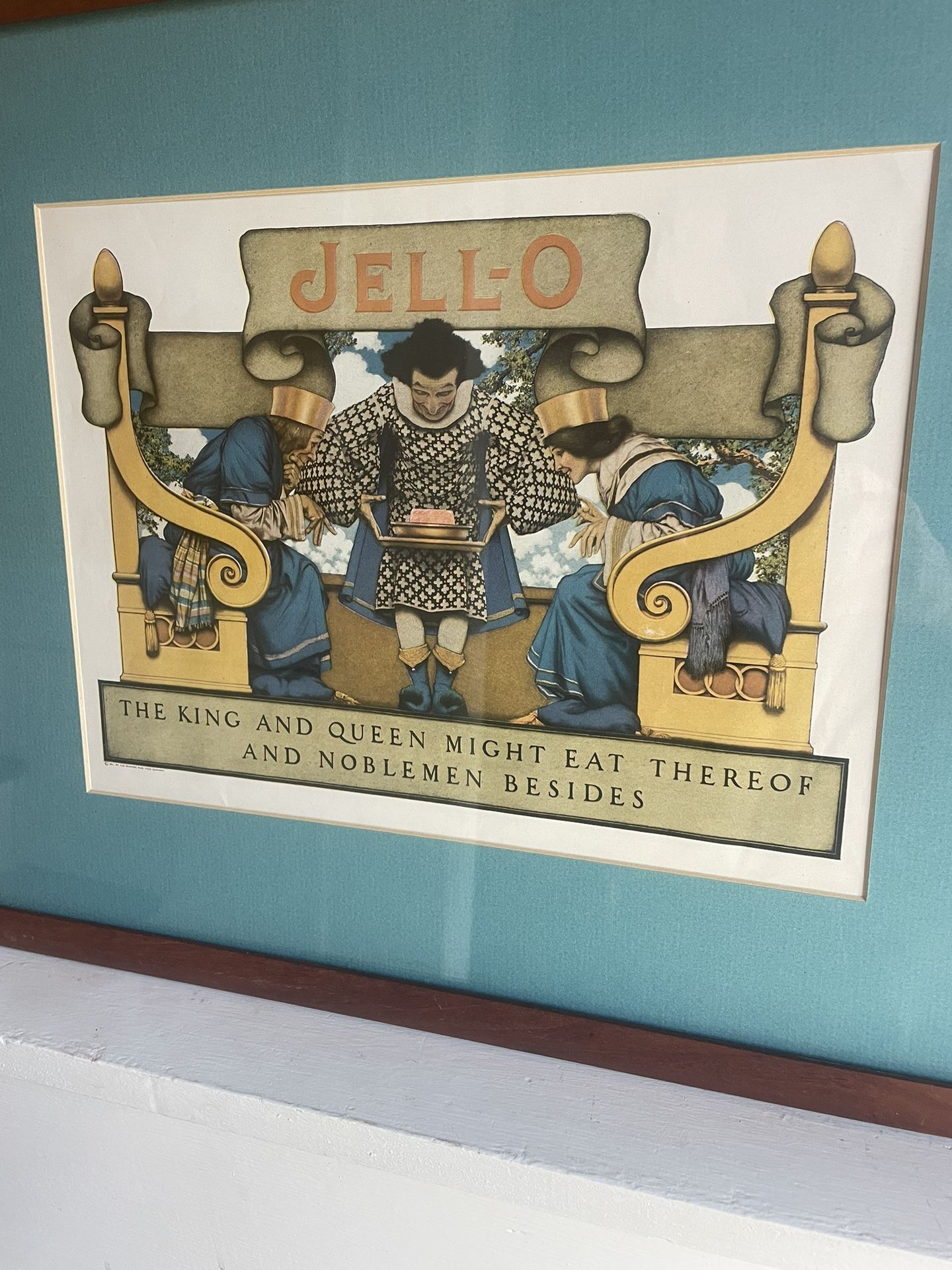 Maxfield Parrish Print. 