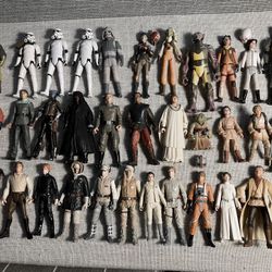 Star Wars Action Figures - Large Lot