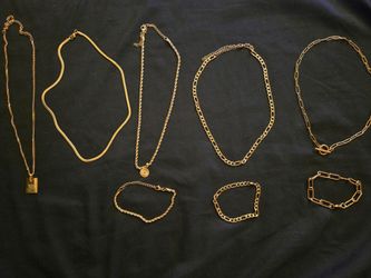 18k gold plated jewelery