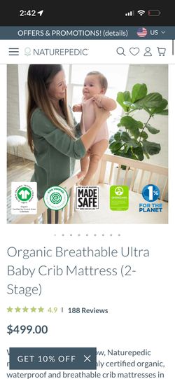 Crib Mattress Organic Naturepedic