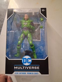 New/Unopened McFarlane Toys DC Multiverse: Lex Luthor (Power Suit - DC New 52) 7-inch figure