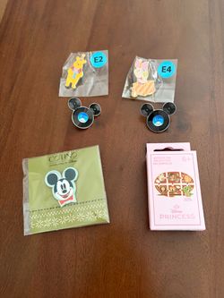 Disney Collectible Enamel Pin Lot
