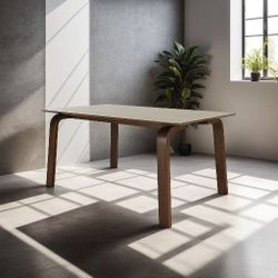BRAND NEW Solid Rubber Wood Dining Table Ideal Furniture For Indoor