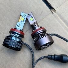 H11/H9/H8 LED Headlight Bulbs, 10000 Lumens Super Bright LED Headlights Conversion Kit 6500K Cool White IP68 Waterproof, Pack of 2 