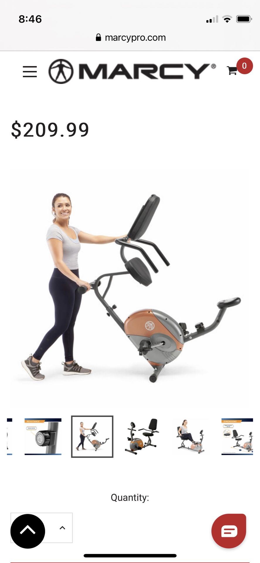 Recumbent Exercise Bike