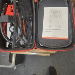 Jump starter and air compressor
