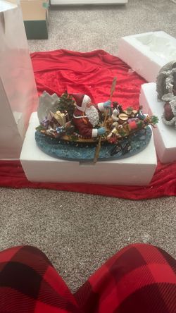 Santa decoration figure 