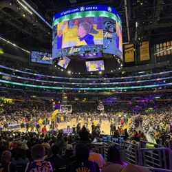 Opening night - Lakers vs. Warriors October 21st