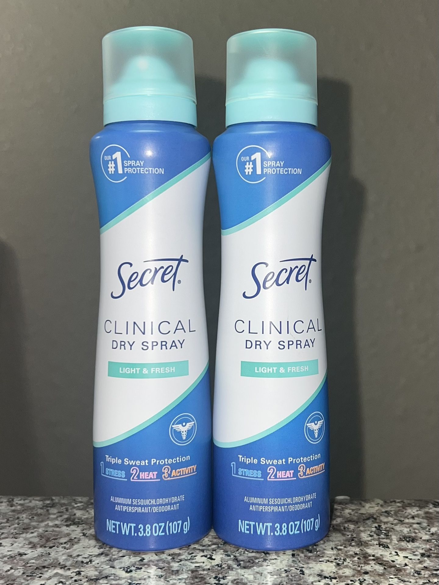 Secret Light&fresh Spray Deodorant Set