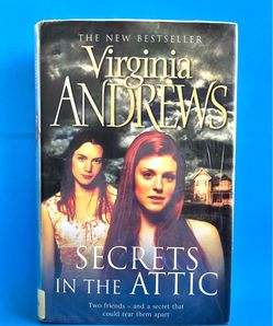 Virginia Andrews Secrets in the Attic Hardcover Thriller Book 2009 Ex-Library