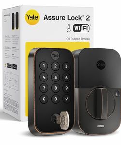 Yale WiFi Smart Lock Deadbolt with Keypad, Keyless Entry, Oil Rubbed Bronze
