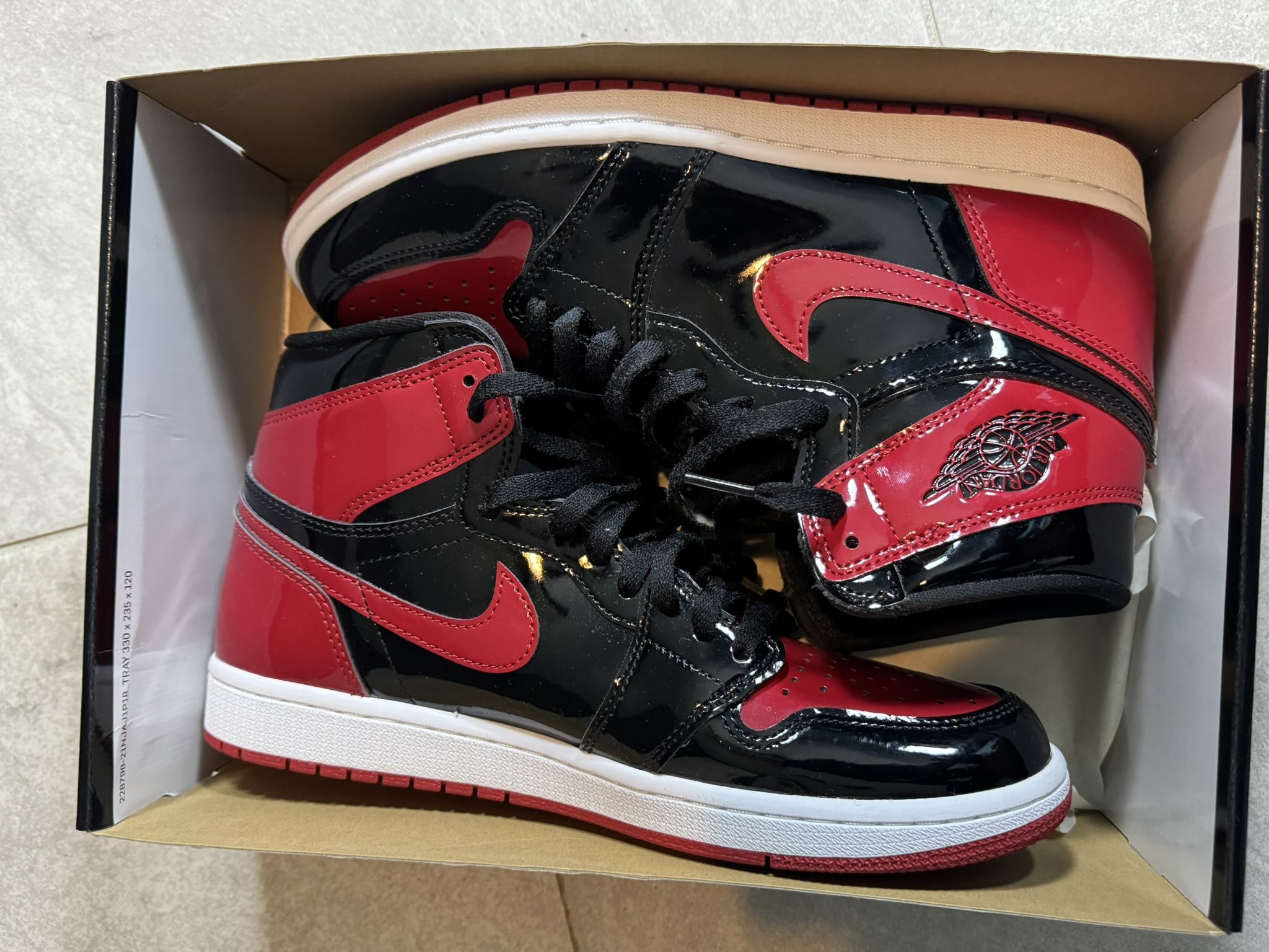 Air Jordan 1 Retro High OG 'Patent Bred'