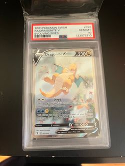 PSA 10 Dragonite V Alt Art Evolving Skies