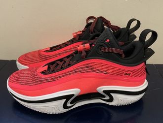 *NEW* Jordan 36 “Infrared” Red/Black/White Low Top Basketball Shoes Size Mens 12