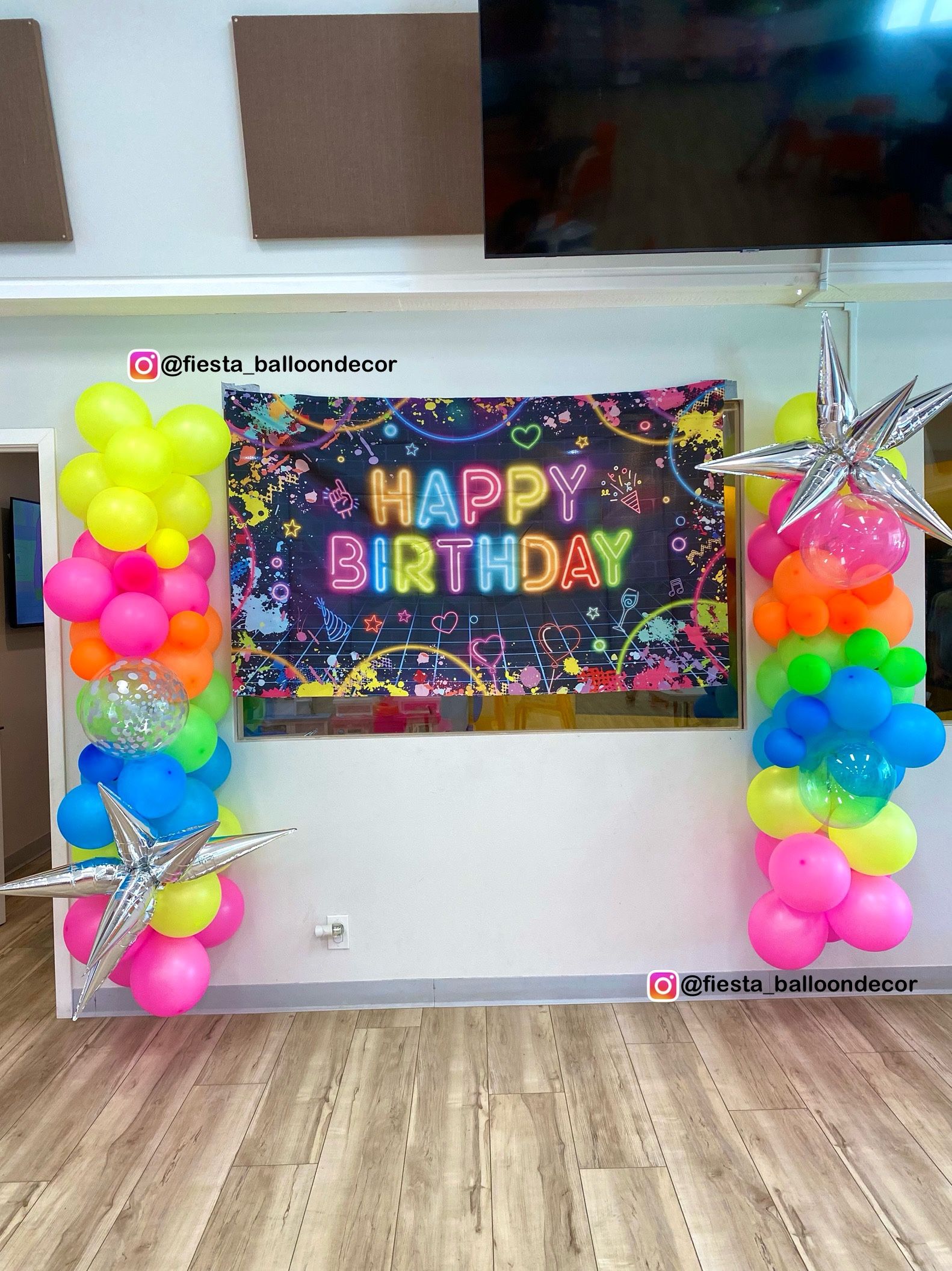 Balloon Garland, Balloon Columns