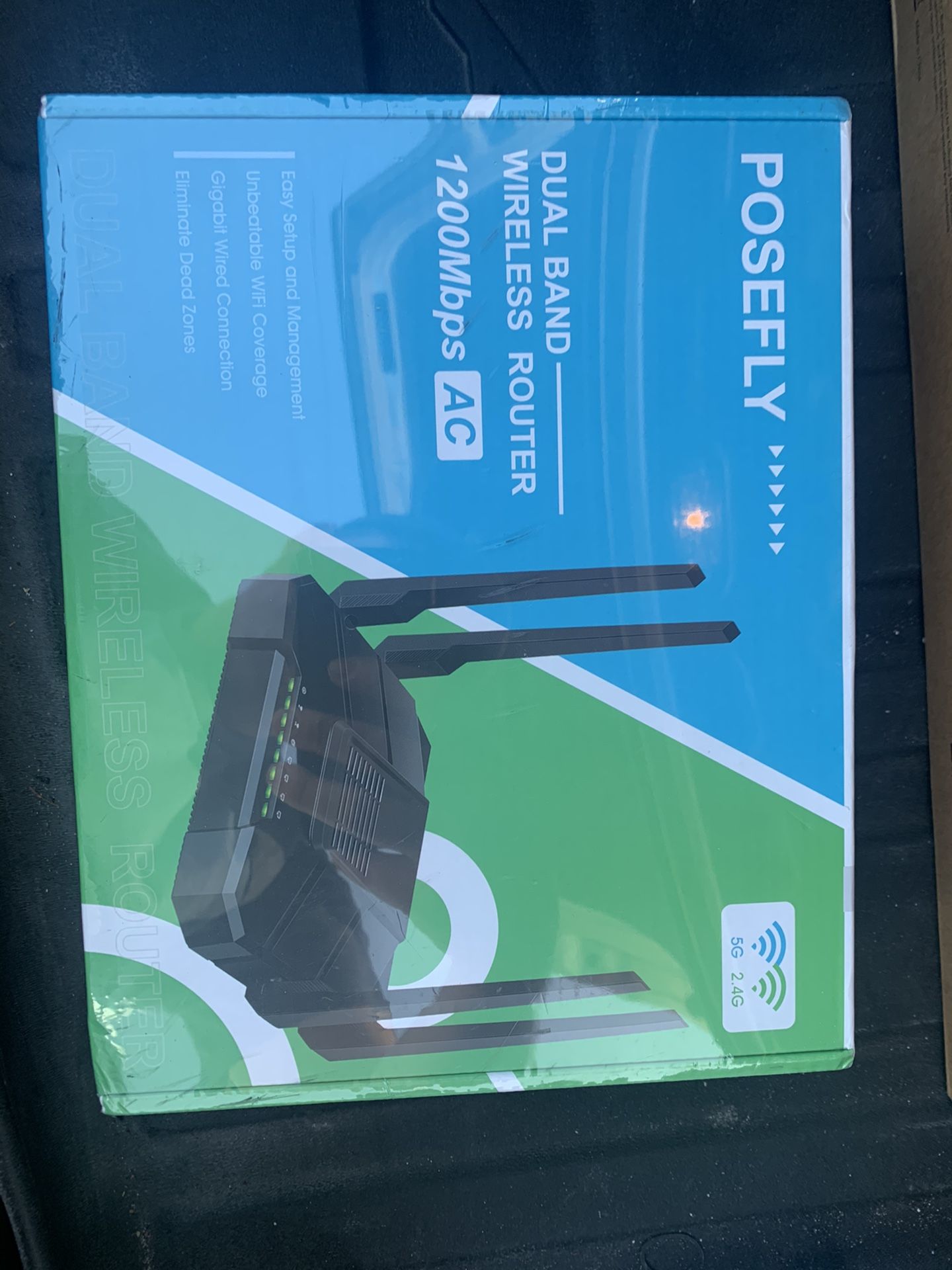 Posefly dual band wireless router