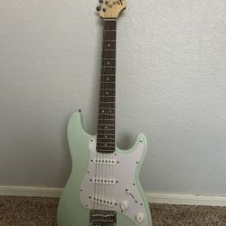 Squire Mini Electric Guitar With Amp And Accessories