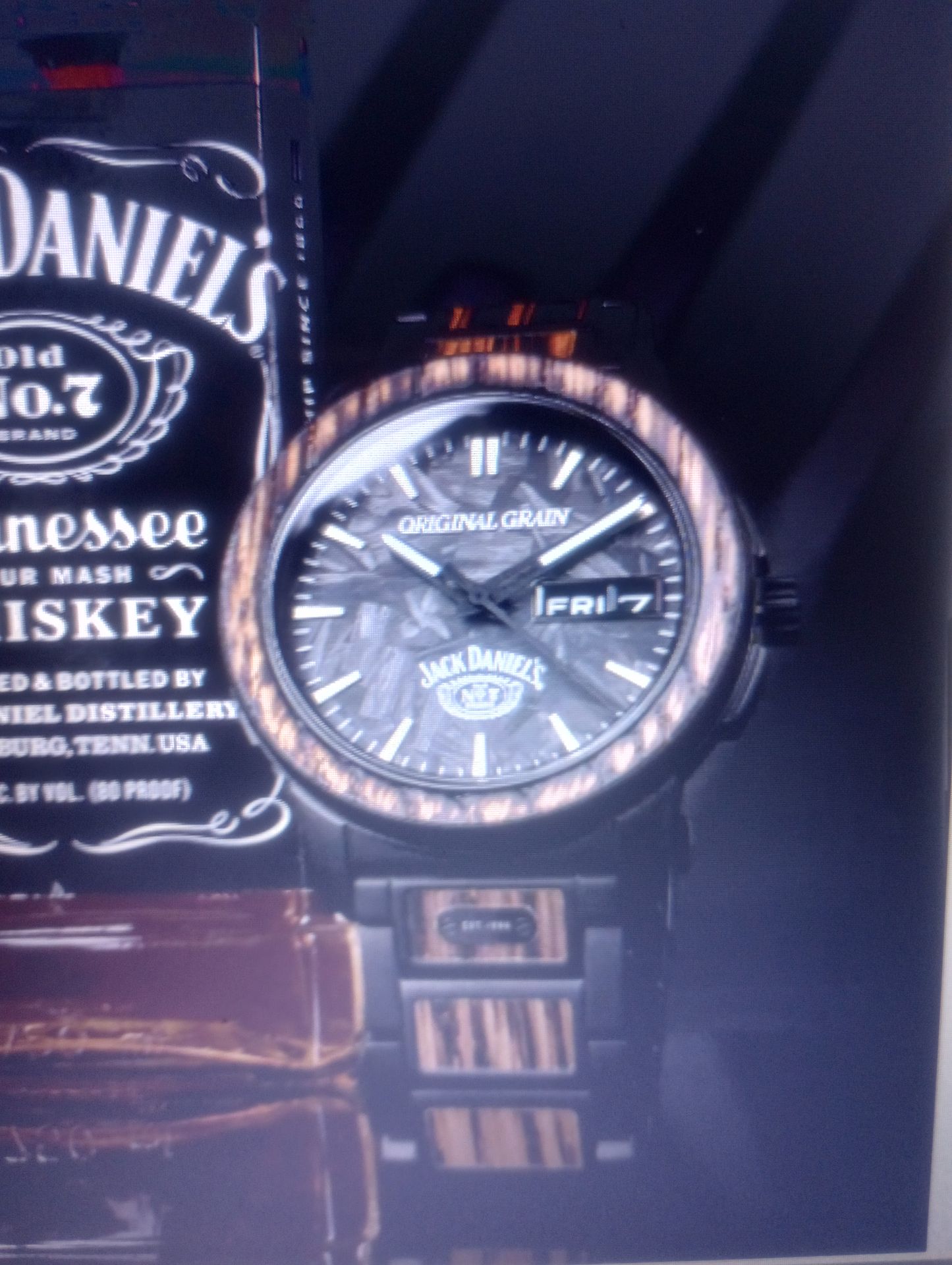 JACK DANIEL'S WHISKEY BARREL WATCH