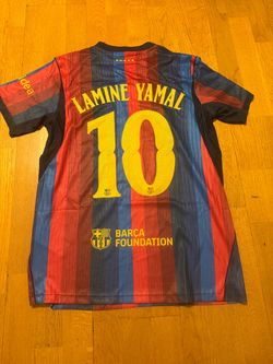 Colored Spain soccer lamine yamal jersey