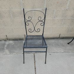 Wrought Iron Chair