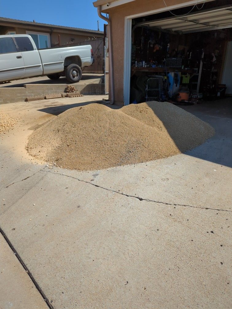 Truckload Of California Gold Decomposed Granite. About $300 Worth