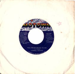 LIONEL RICHIE - You Are / You Mean More To Me