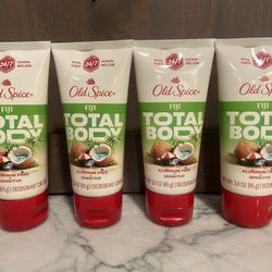 Old Spice Whole Body Deodorant for Men, Total Body Deodorant, Fiji Scent, Aluminum Free Deodorant Cream  NEW