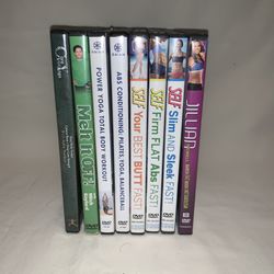 Bundle of Workout/Yoga DVDs